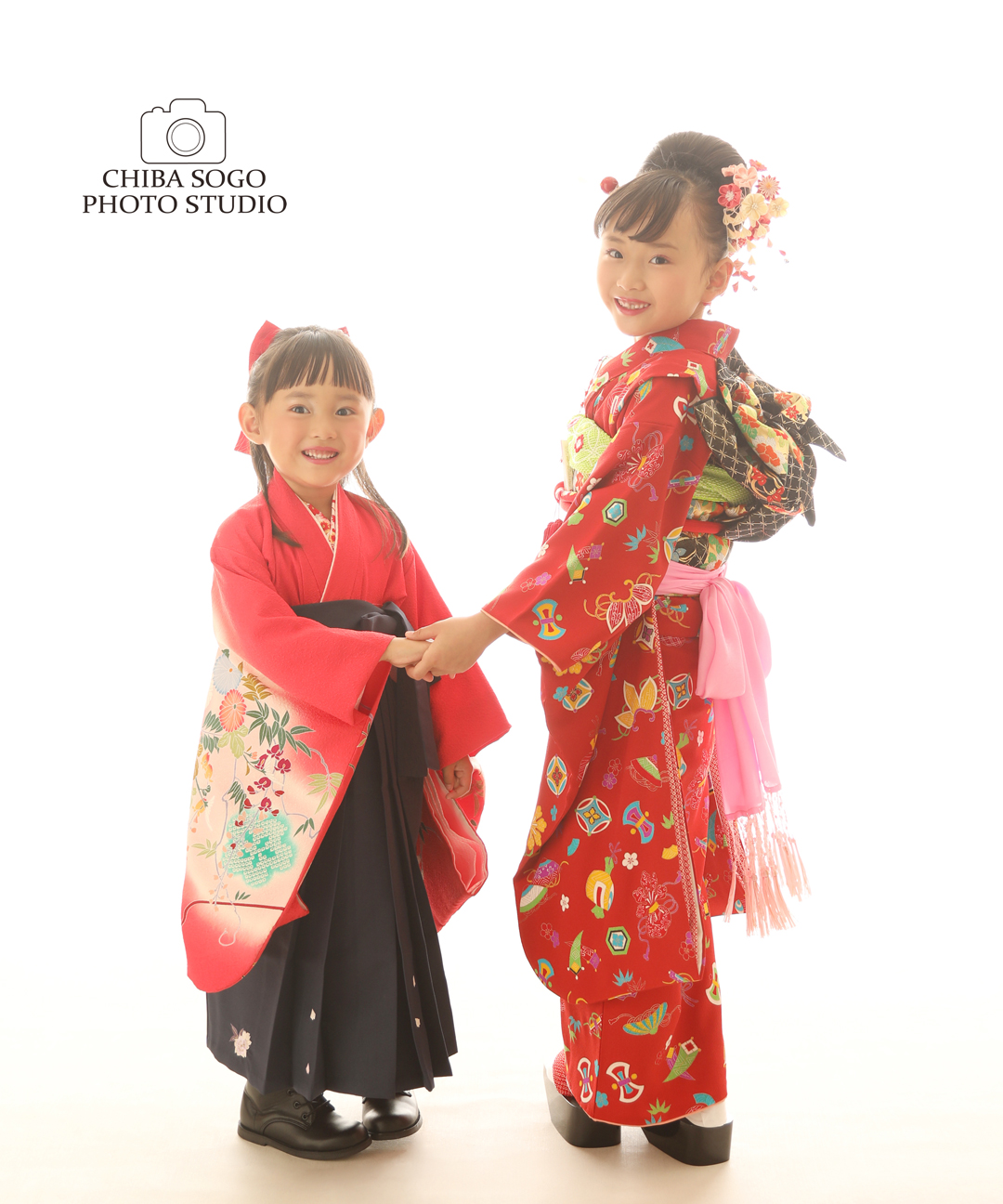 七五三記念写真撮影例(7歳女の子着物)千葉そごう写真館