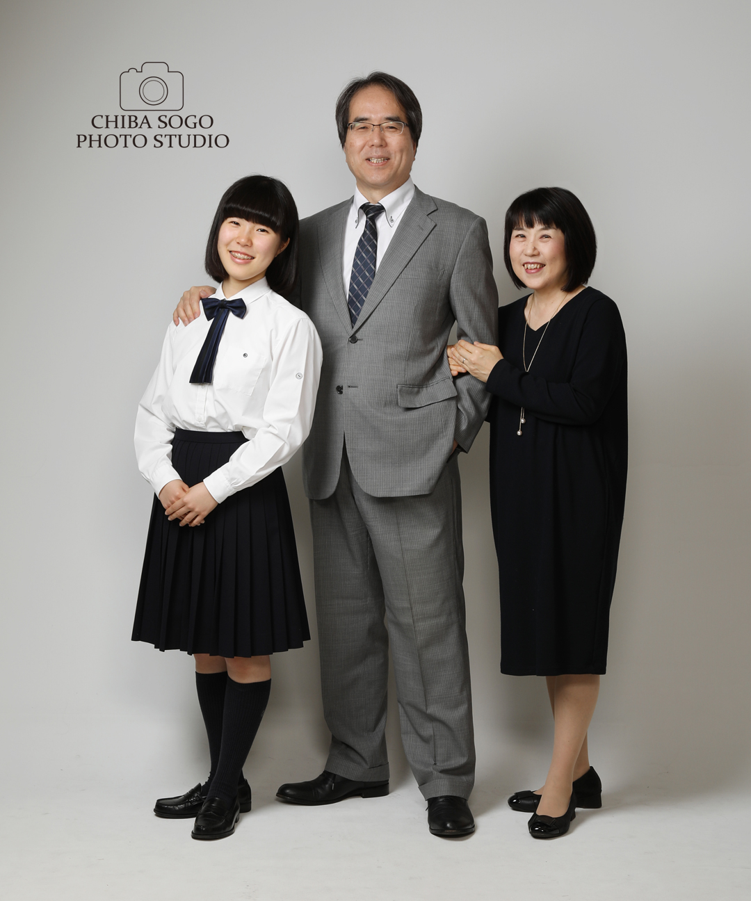 ファミリー記念写真撮影例(家族)千葉そごう写真館