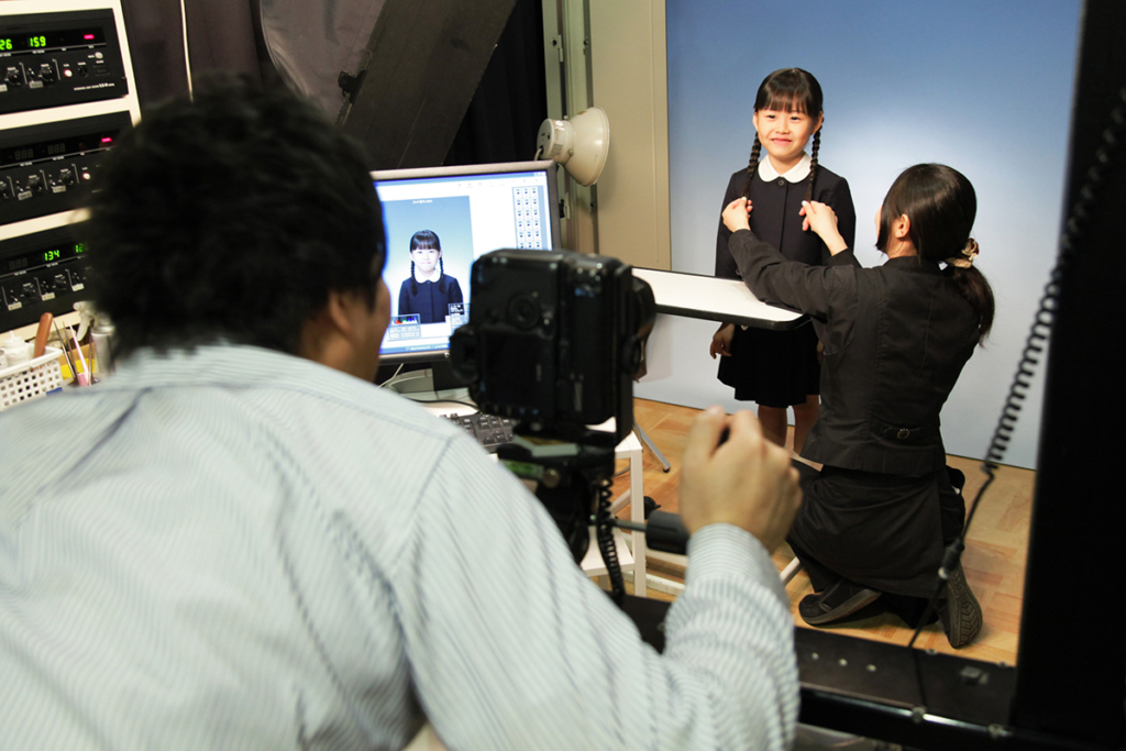 受験願書用証明写真(幼稚園受験・小学校受験)横浜そごう写真館